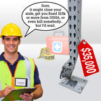 Pallet Rack Repair Kit - Low Beam Clearance