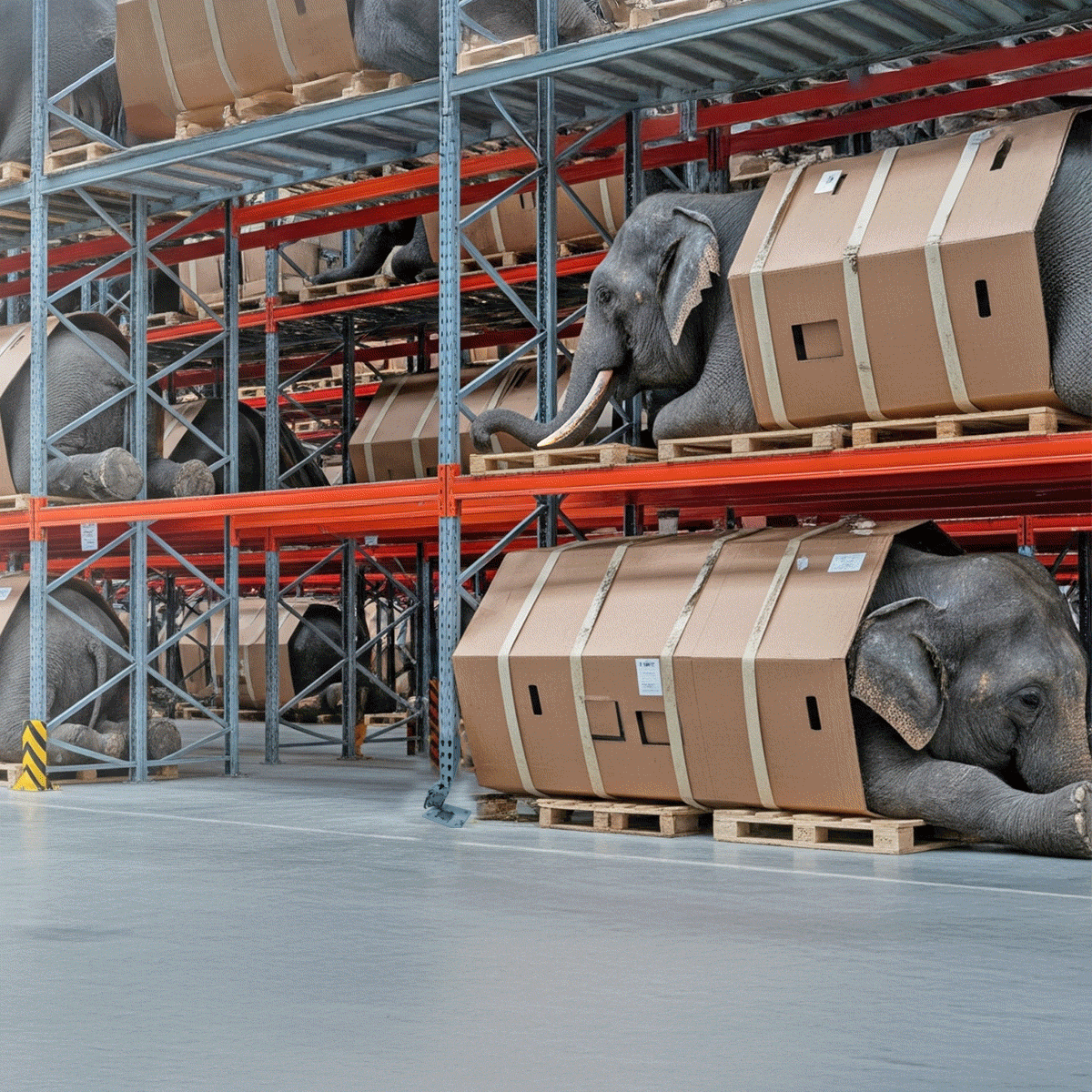 Pallet Rack Repair Kit - Low Beam Clearance