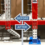 Pallet Rack Repair Kit - Deflector Base