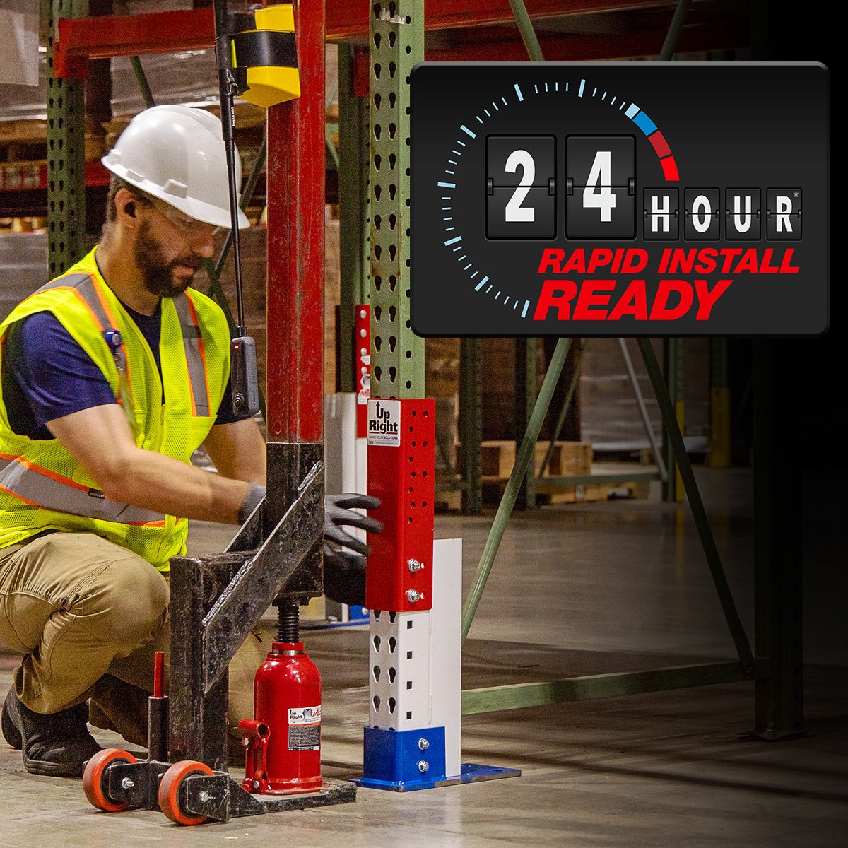 Pallet Rack Repair Kit - For Column Base