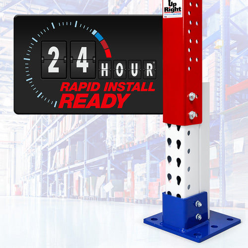 Pallet Rack Repair Kit - Deflector Base