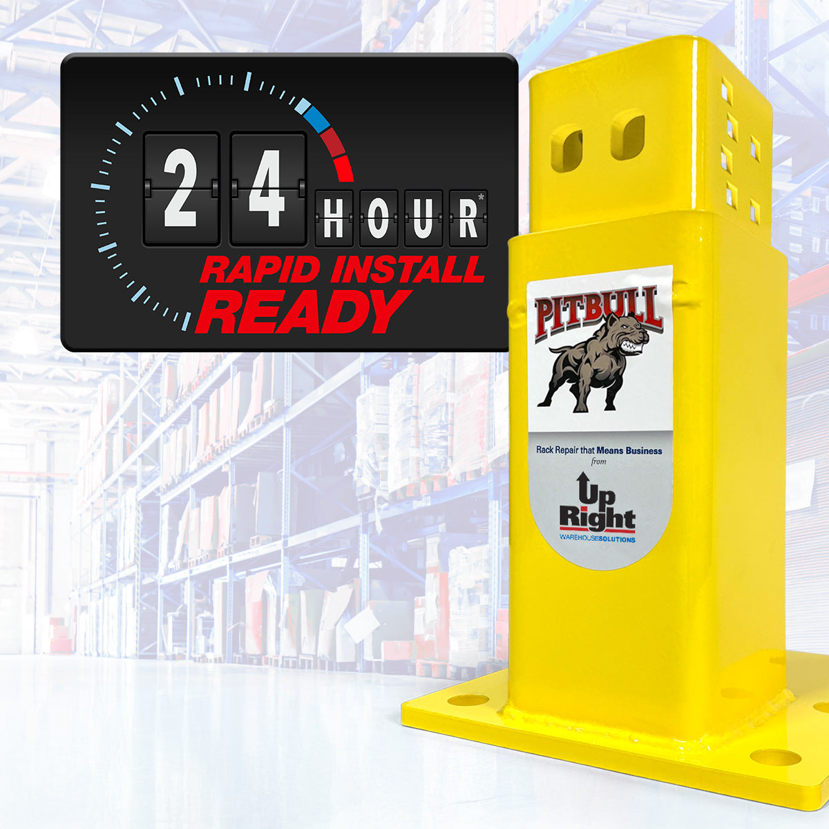 Pallet Rack Repair Kit - For Column Base