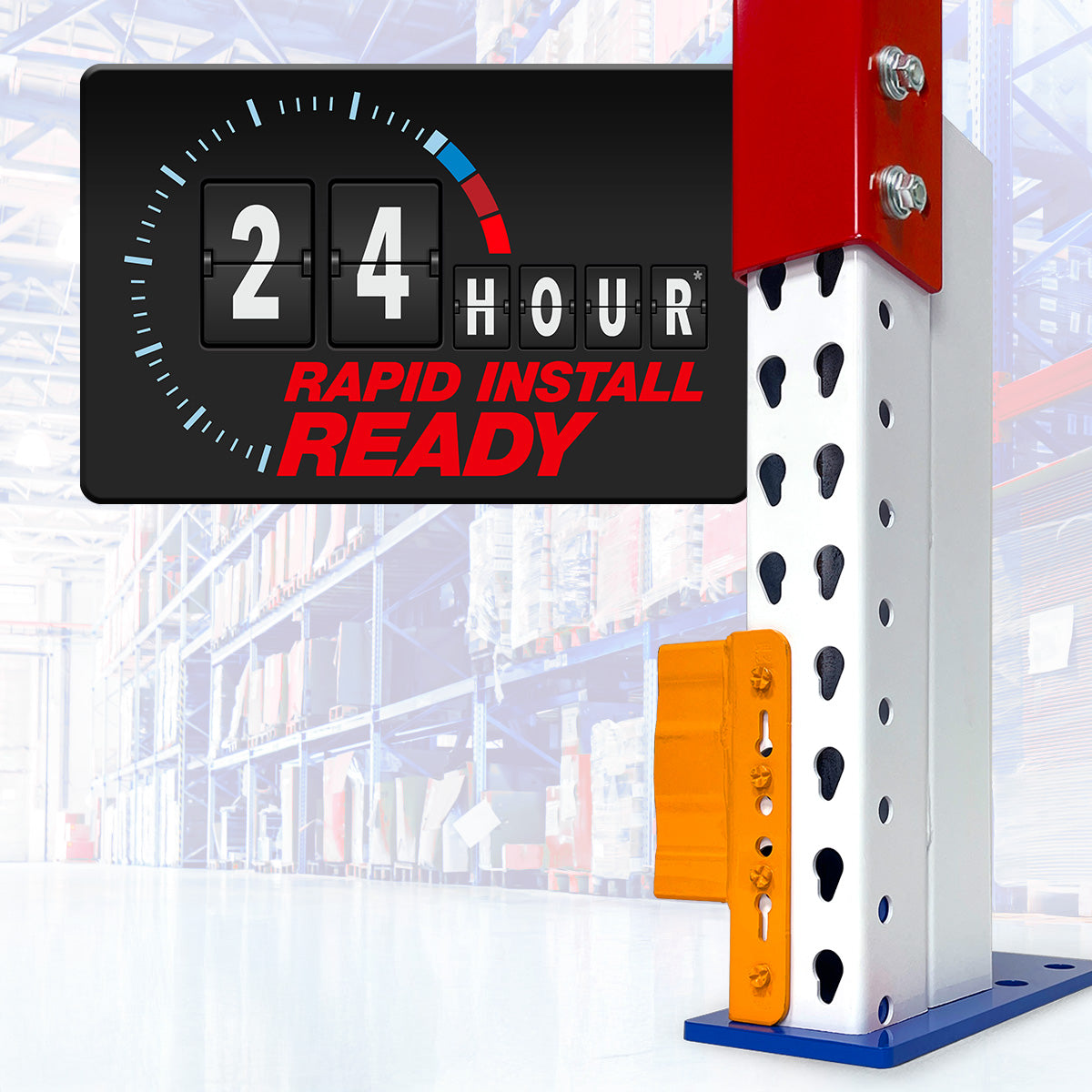 Pallet Rack Repair Kit - Low Beam Clearance